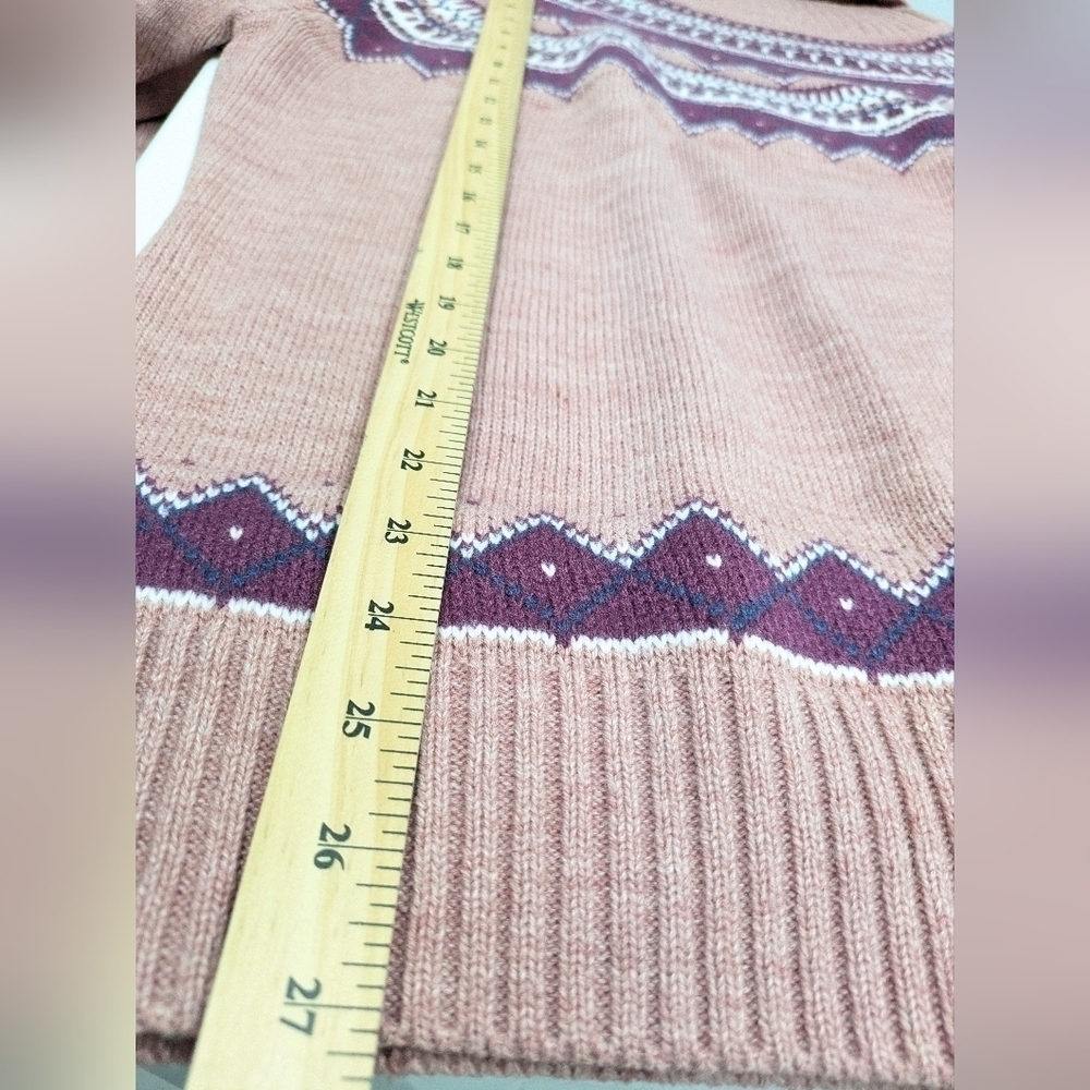 Atlas for women plus size pink turtleneck sweater size 20-22 - Picture 8 of 10